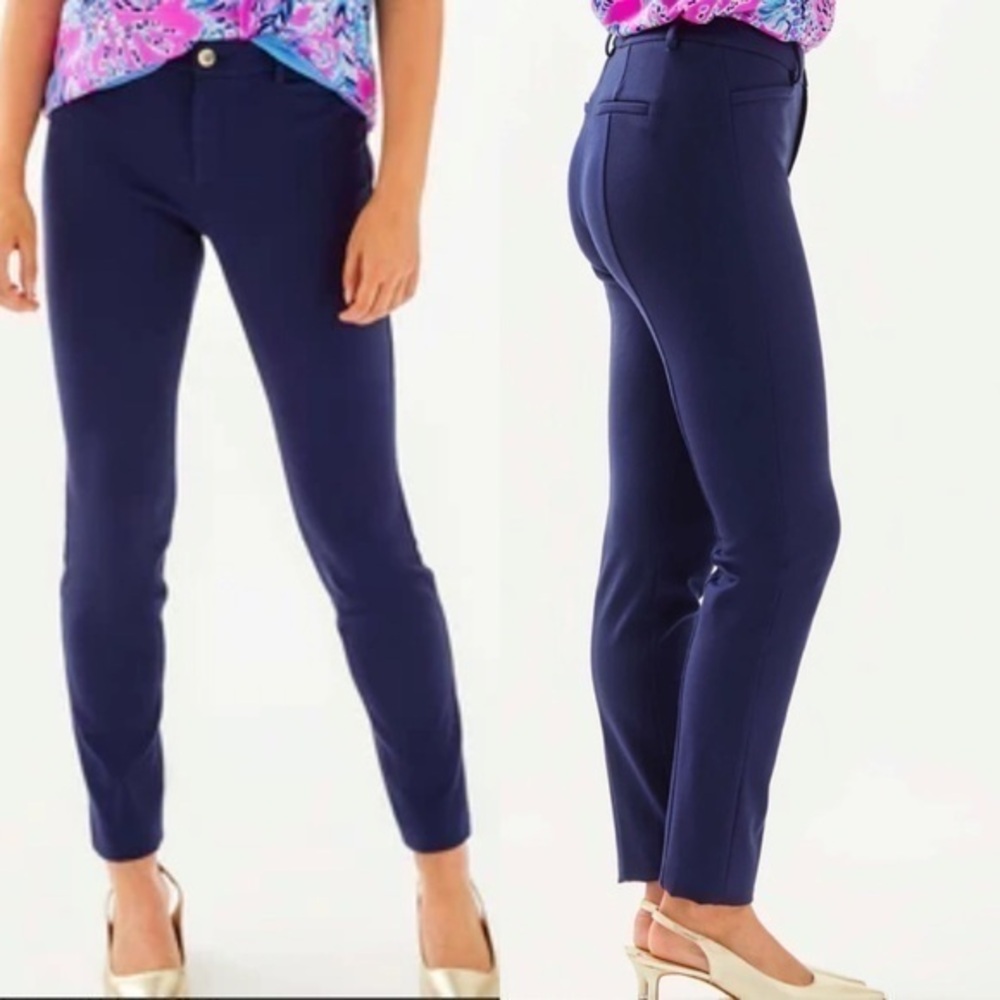 Lilly Pulitzer Kelly High Rise Knit Skinny Pants NWT